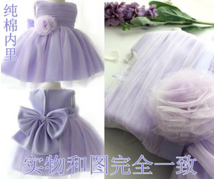 女童装新款儿童宝宝韩版礼服裙公主裙花童裙婚纱裙蓬蓬裙连衣裙子