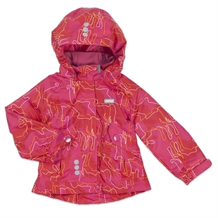 儿童户外品牌 女童冲锋衣 防雨防水夹克